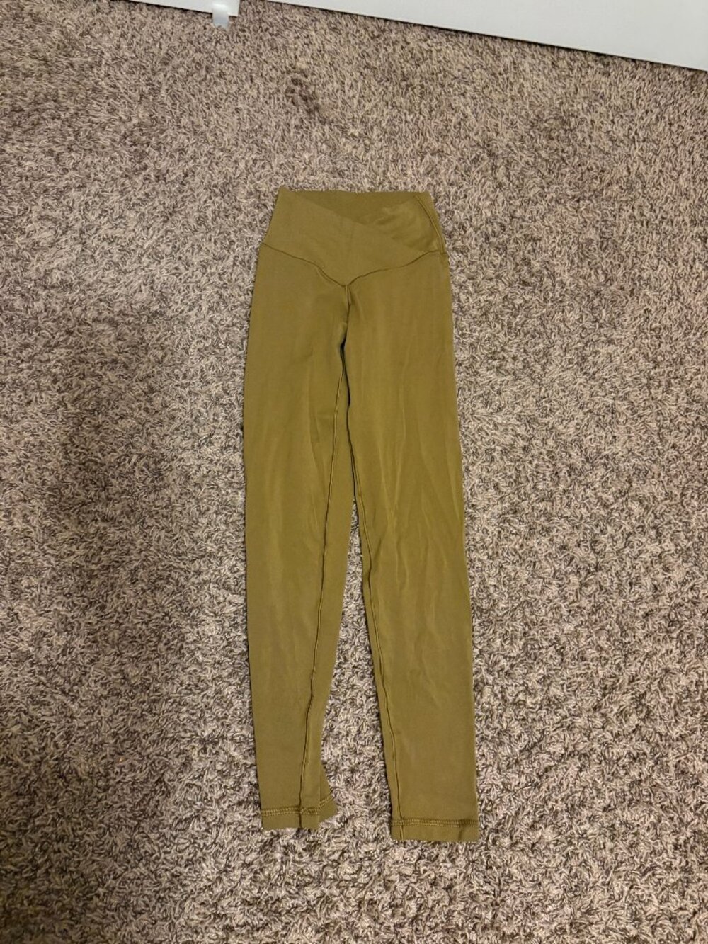 Offline by Aerie Real Me 7/8 Leggings Hi-Rise Short Inseam XS Xtra Small Green